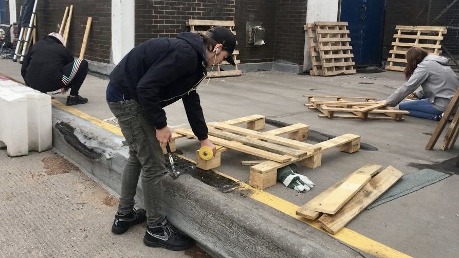 YMCA Pallet Recycling 1