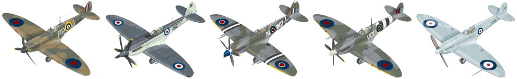 Spitfires Linear Collage